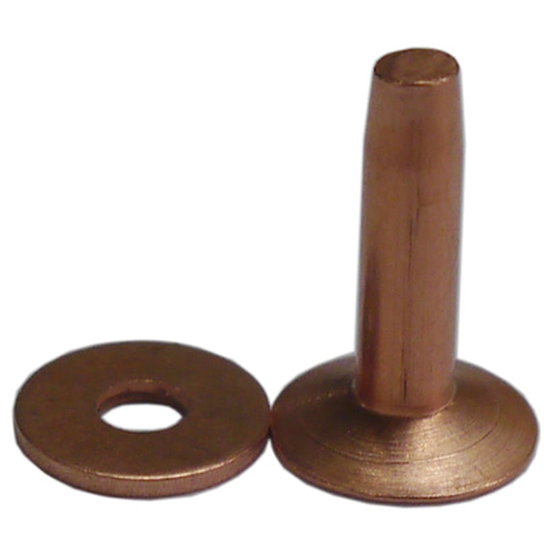 1LB. #14 USA Copper Rivet & Burr (1700-14-1lb)