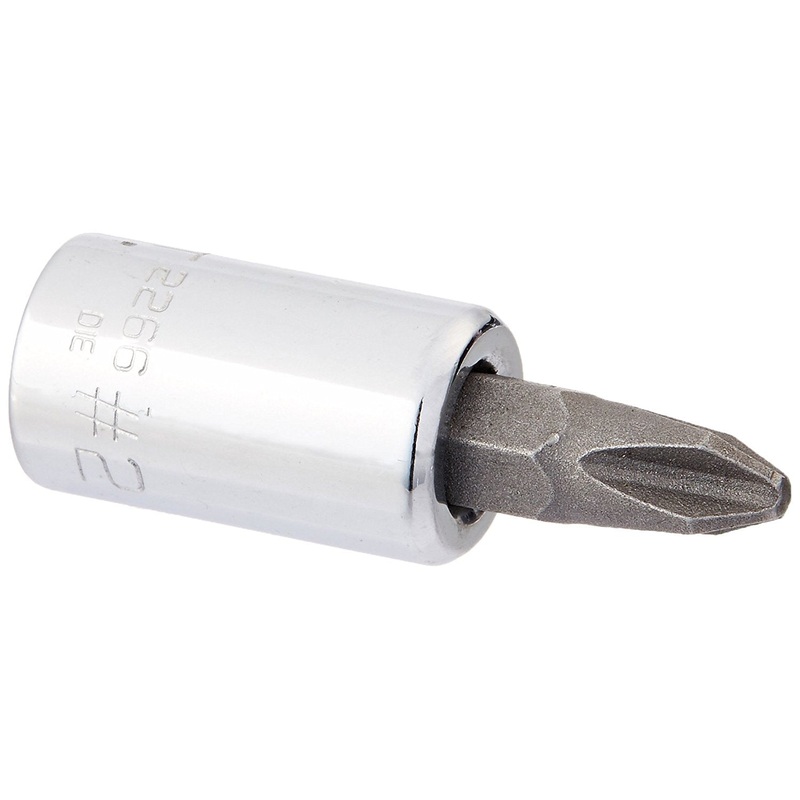 #2 – 1/4 Dr. Phillips Screwdriver Bit & Socket (2266WR)