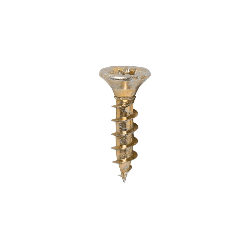 Solo Chipboard & Woodscrews – PZ – Double Countersunk – Yellow