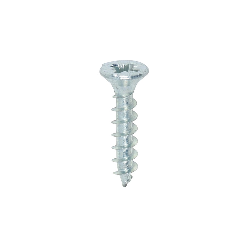 Solo Chipboard & Woodscrews – PZ – Double Countersunk – Zinc