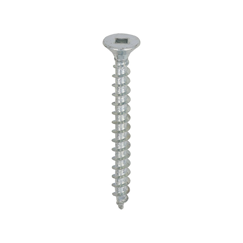 Solo Chipboard & Woodscrews – SQ – Double Countersunk – Zinc