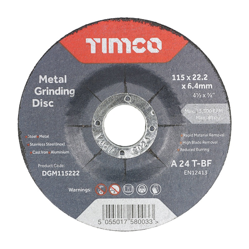 Bonded Abrasive Disc – For Grinding