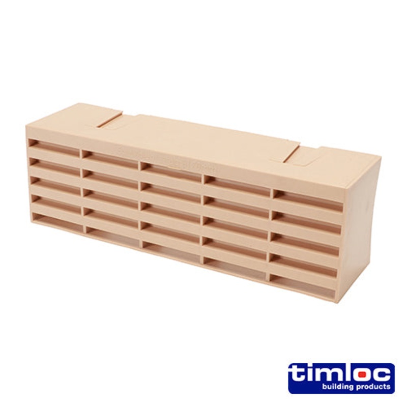 Timloc Airbrick – Plastic – Buff – 1201ABBU