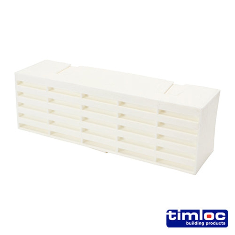 Timloc Airbrick – Plastic – White – 1201ABWH