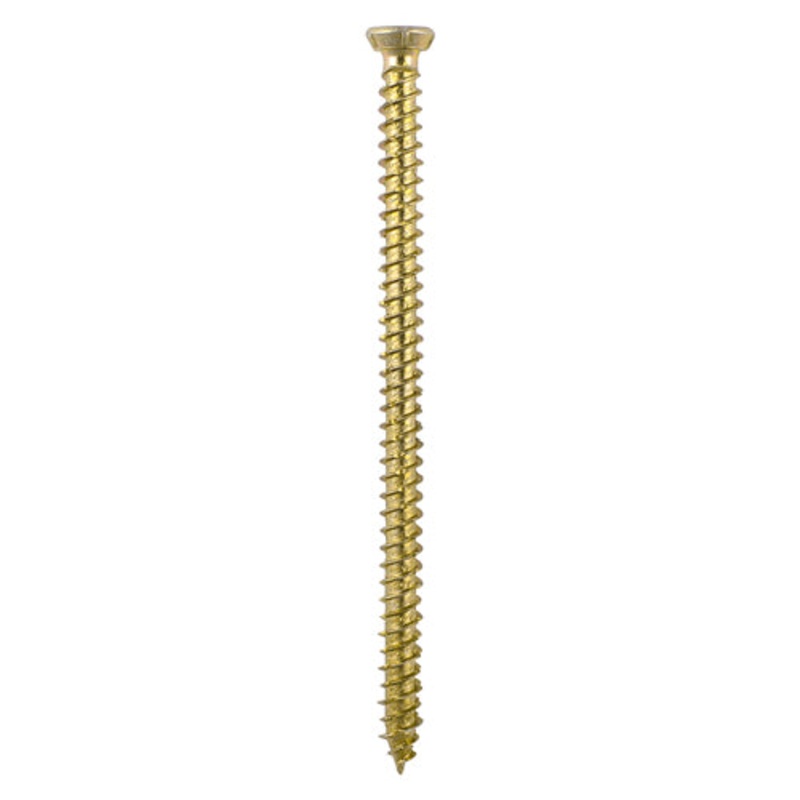 Concrete Screws – TX – Flat Countersunk – Yellow