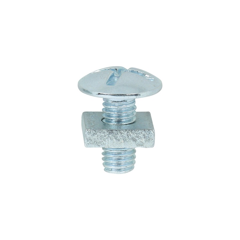 Roofing Bolts with Square Nuts – Zinc