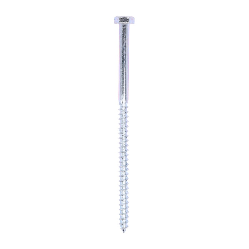 Coach Screws – Hex – Zinc|10.0 x 200|Box|20 Pieces