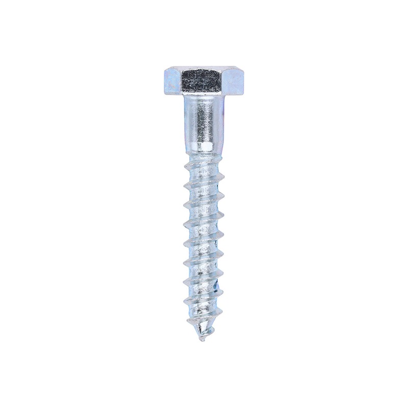 Coach Screws – Hex – Zinc|10.0 x 60|Box|100 Pieces
