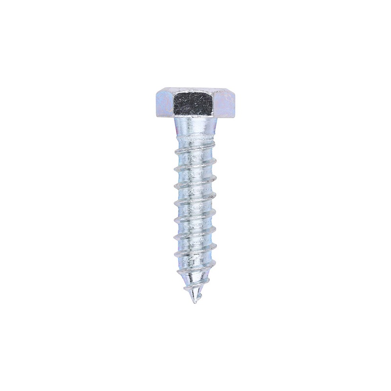 Coach Screws – Hex – Zinc|12.0 x 50|Box|100 Pieces