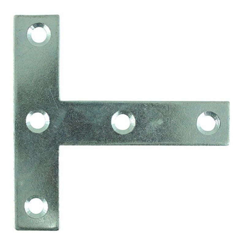 Tee Plates – Zinc|76 x 76 x 16|Box|TIMpac|25 Pieces|2 Pieces
