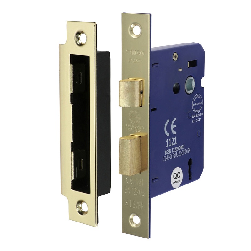 3 Lever Sashlock – Electro Brass