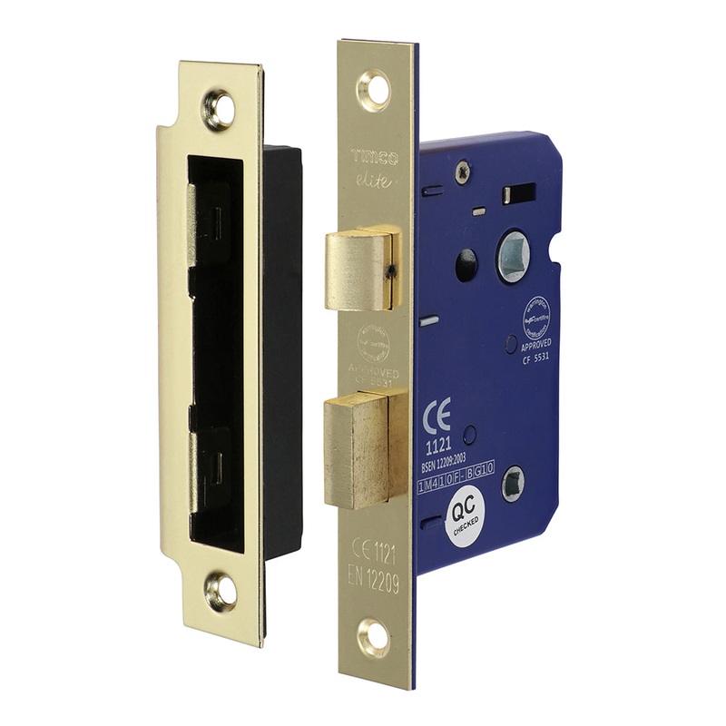 Bathroom Lock – Electro Brass|65mm|Box|1 Each