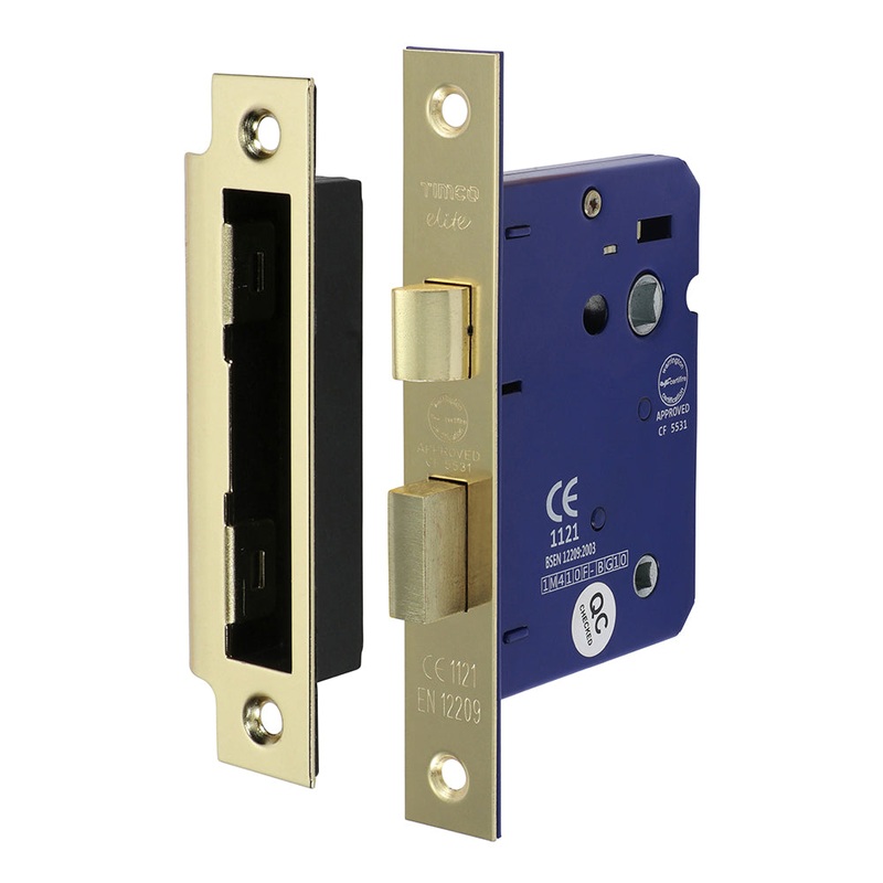 Bathroom Lock – Electro Brass|78mm|Box|1 Each
