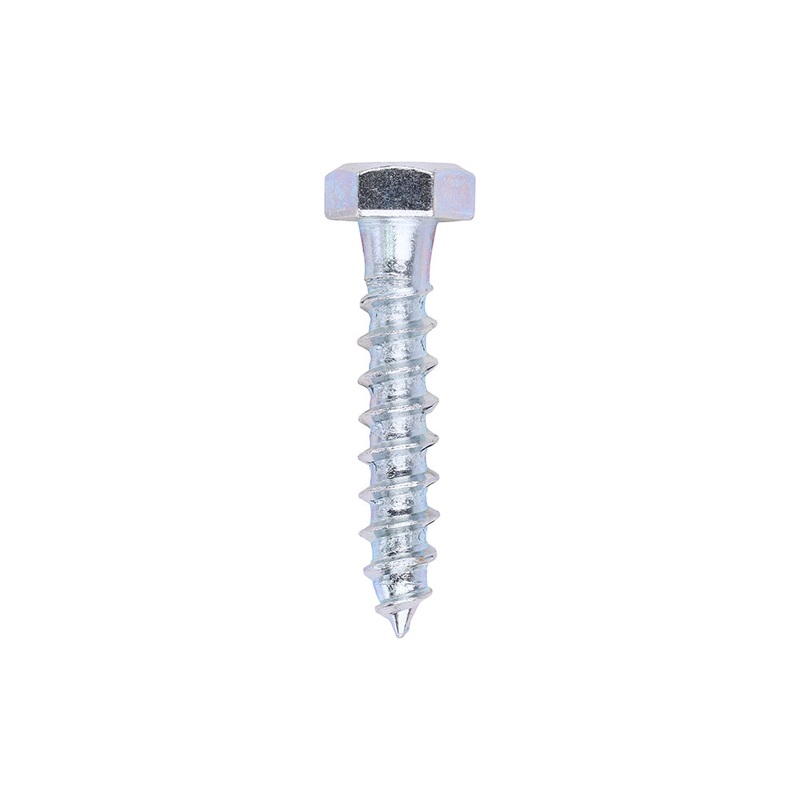 Coach Screws – Hex – Zinc|8.0 x 40|Box|200 Pieces