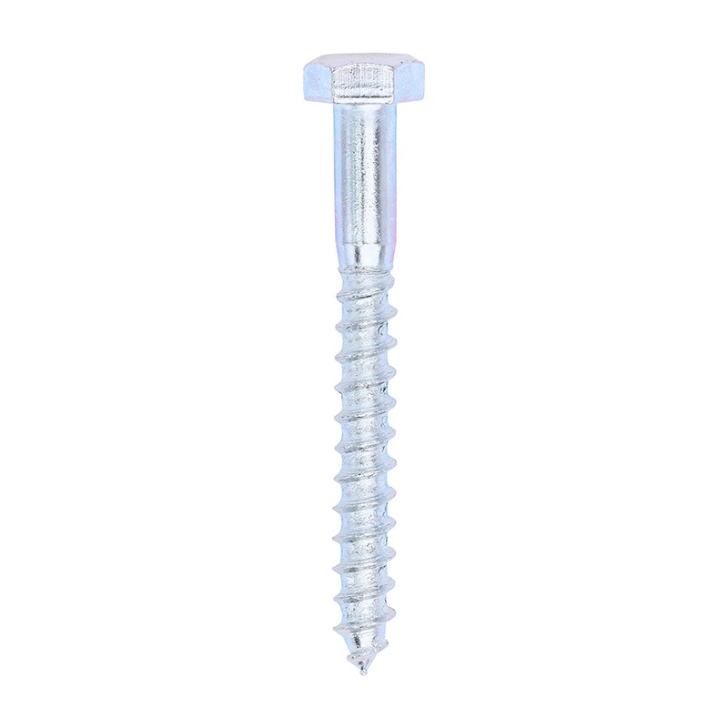 Coach Screws – Hex – Zinc|8.0 x 70|Box|100 Pieces