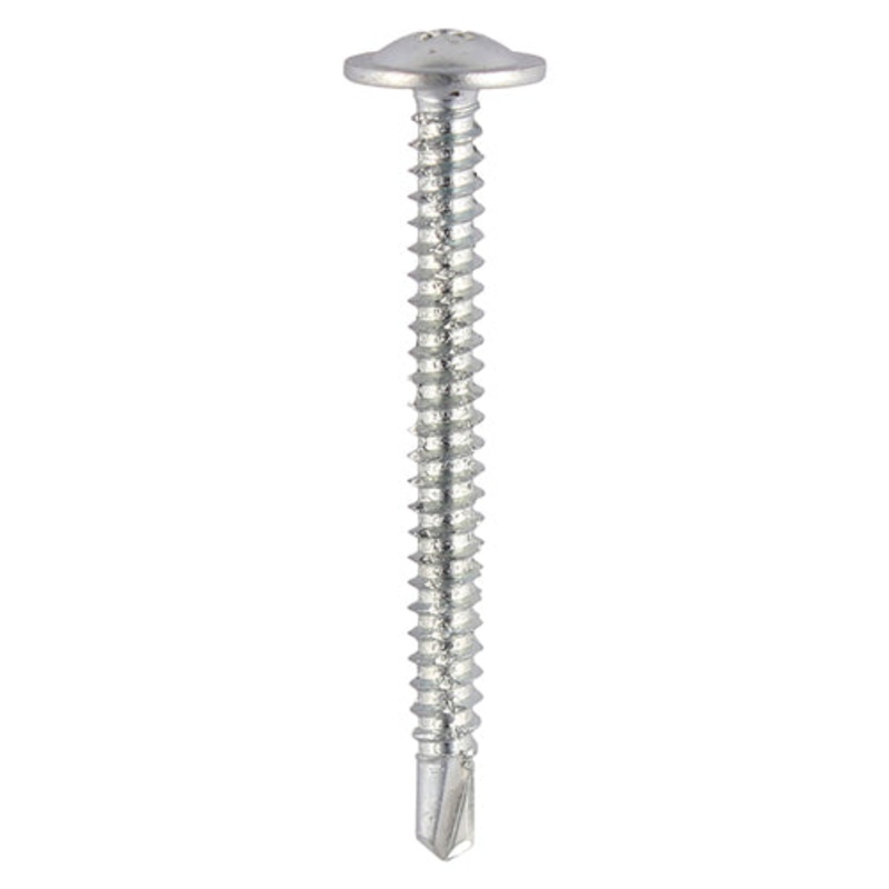 Baypole Screws – Wafer Flange – PH – Self-Drilling Point – Zinc