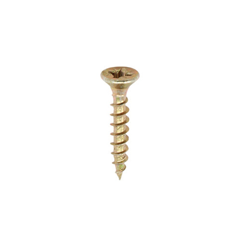 Classic Multi-Purpose Screws – PZ – Double Countersunk – Yellow