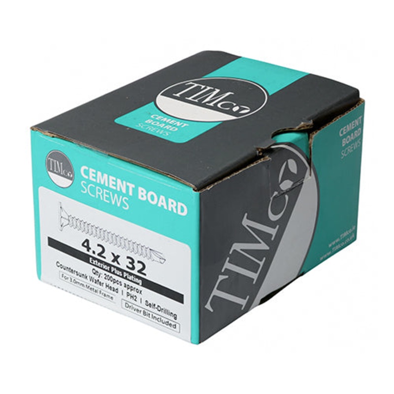 drywall-construction-metal-stud-cement-board-screws-ph-countersunk-wafer-self-drilling-exterior-silver-organic_1 Drywall Construction Metal Stud Cement Board Screws – PH – Countersunk Wafer – Self-Drilling – Exterior – Silver Organic