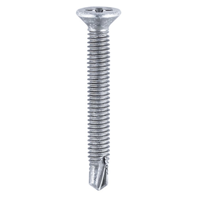 Window Fabrication Screws – Countersunk – PH – Metric Thread – Self-Drilling Point – Zinc