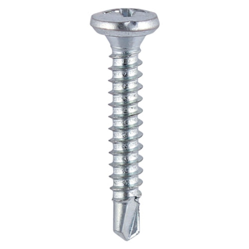 Window Fabrication Screws – Friction Stay – Shallow Pan Countersunk – PH – Self-Tapping – Self-Drilling Point – Zinc