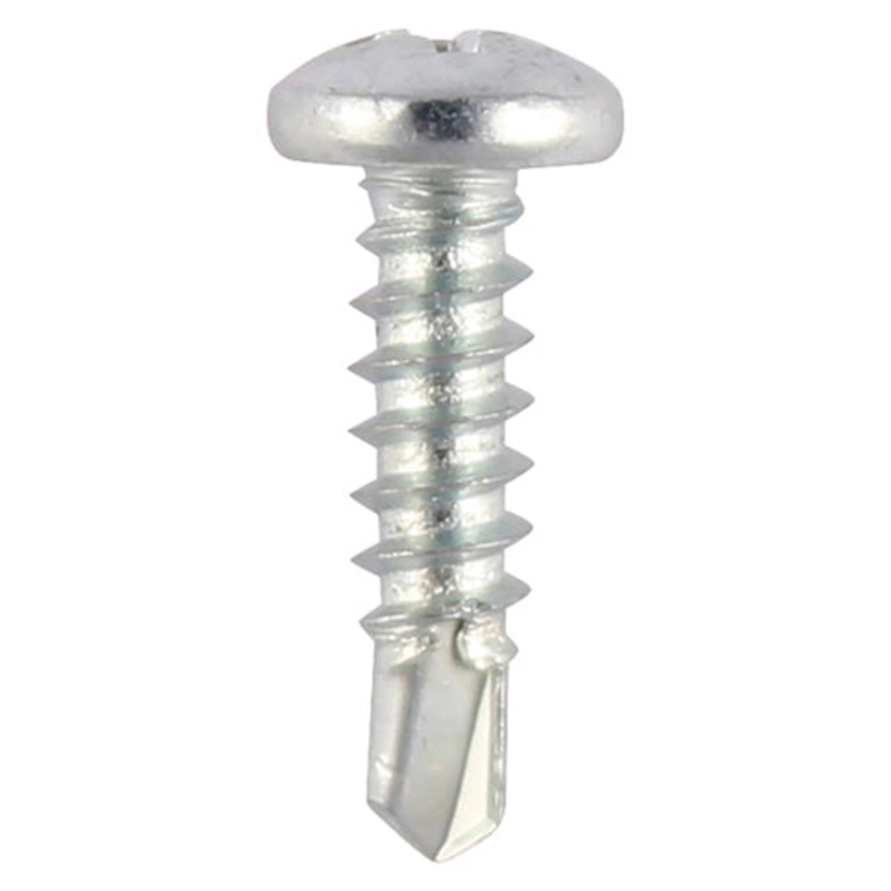 Window Fabrication Screws – Pan – PH – Self-Tapping Thread – Self-Drilling Point – Zinc