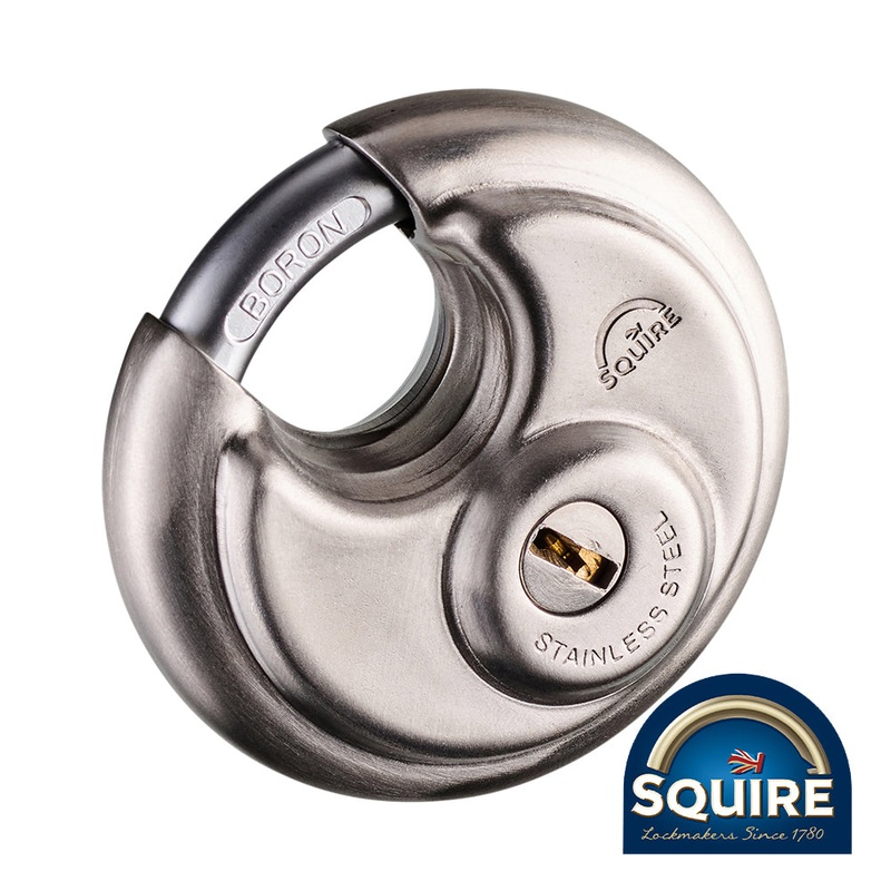 Stainless Steel Disc Padlock – Keyed Alike – DCL1KA