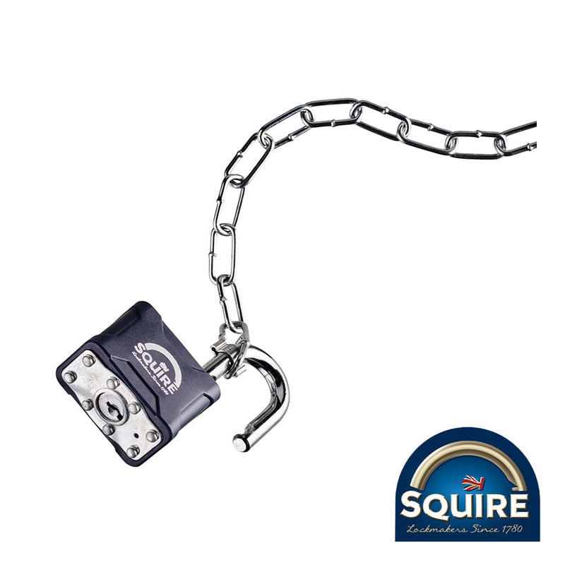 Stronglock Laminated Padlock & Chain – 35C