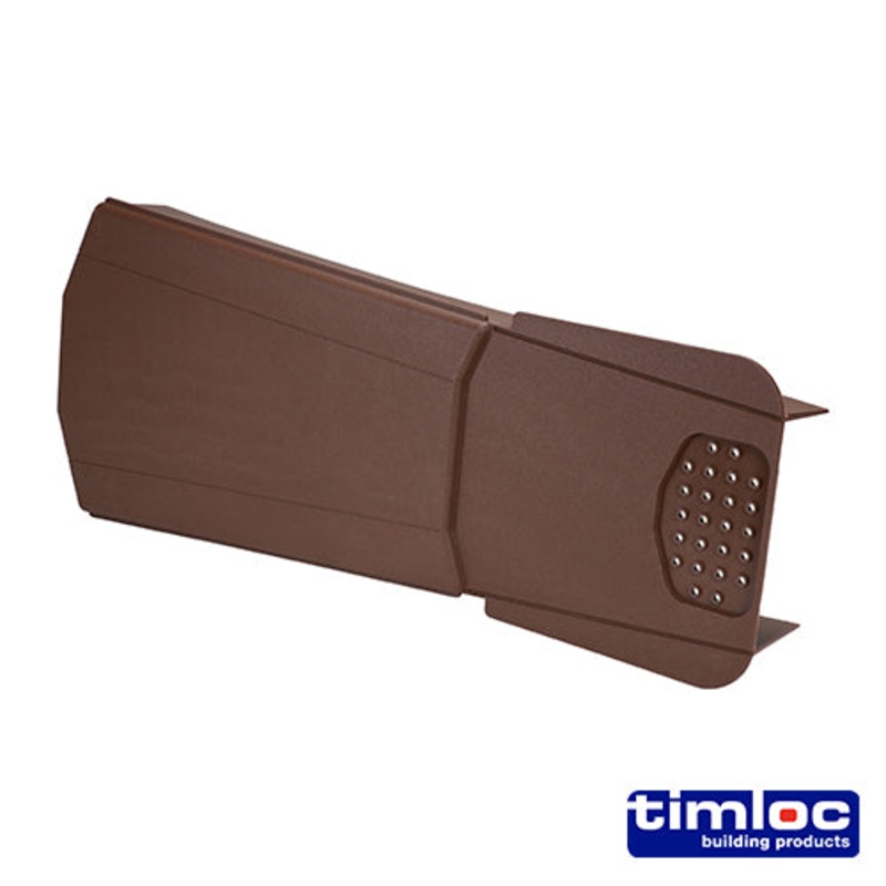 Timloc Ambi-Verge Universal Dry Fix Verge System – Brown – 99142