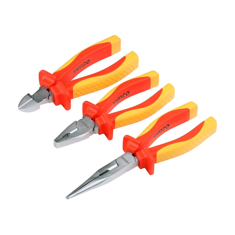 VDE Plier Set|3pcs|Box|3 Pieces