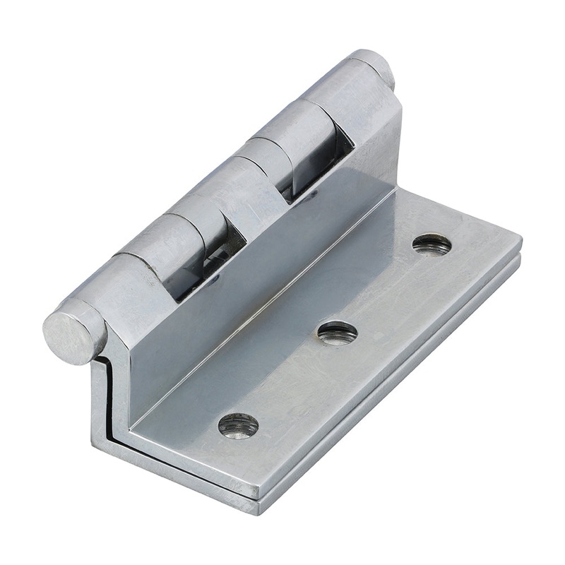 Ball Bearing Stormproof Hinge (1951) – Solid Brass – Polished Chrome
