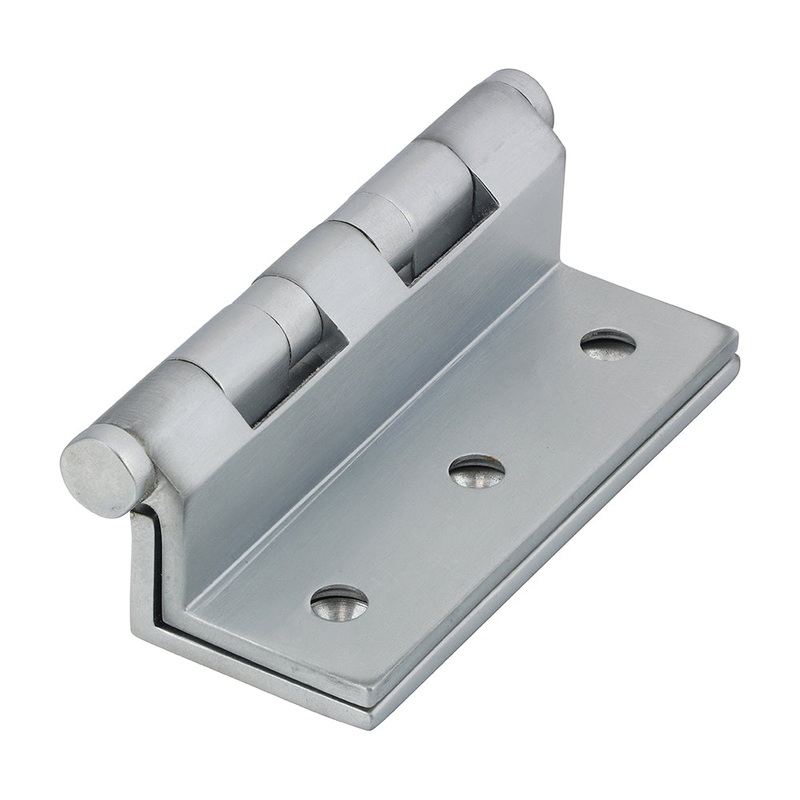 Ball Bearing Stormproof Hinge (1951) – Solid Brass – Satin Chrome
