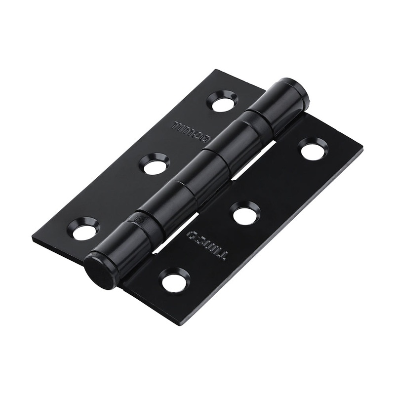 Twin Ball Bearing Hinges – Steel – Black