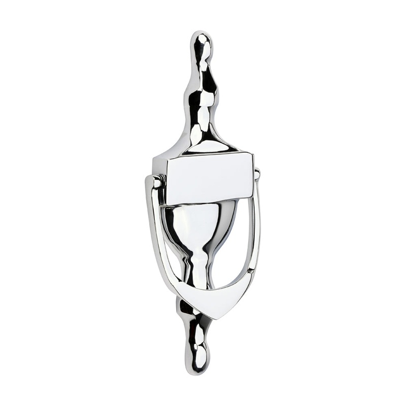 Urn Pattern Door Knocker – Polished Chrome