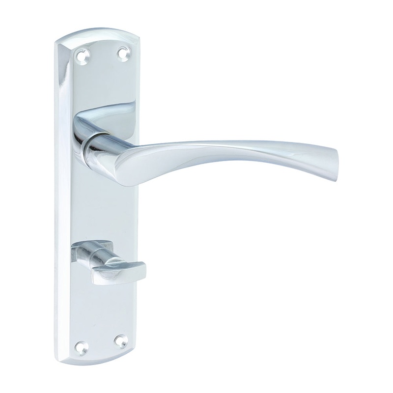 Zeta Bathroom Handles – Polished Chrome