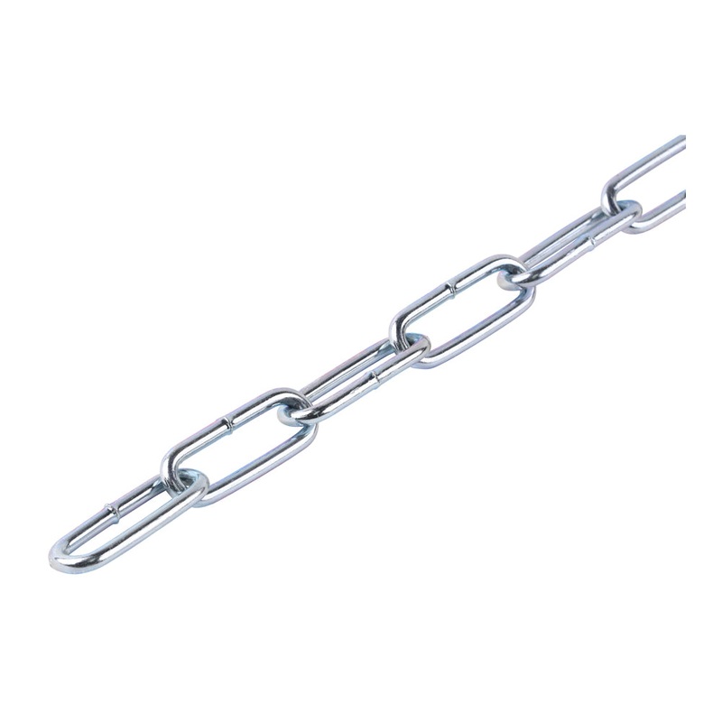 Welded Link Chain – Zinc|3 x 26 x 8mm (10m)|Box|1 Each