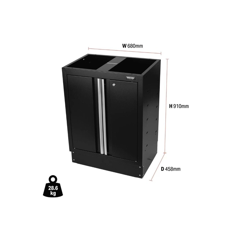 draper-ms400-2bc-bunker-modular-floor-cabinet-2-door-680mm-30350_1 Draper MS400-2BC BUNKER Modular Floor Cabinet 2 Door 680mm 30350