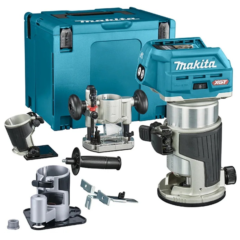 Makita RT001GZ16 40Vmax XGT Brushless 1/4 Router Trimmer With Type 4 Case