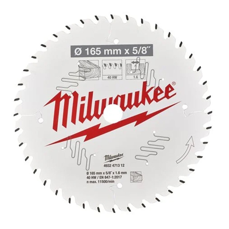milwaukee-165mm-circular-saw-blade-40t-4932471312_1 Milwaukee 165mm Circular Saw Blade 40T 4932471312