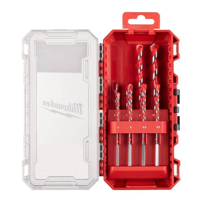 Milwaukee 8 Piece Next Generation Hammer Drill Bit Set 4932493882