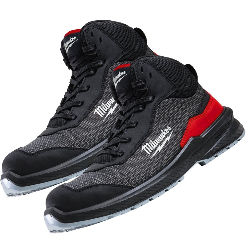 Milwaukee Flextred S1PS Safety Boots Black Size 9 – 4932493708