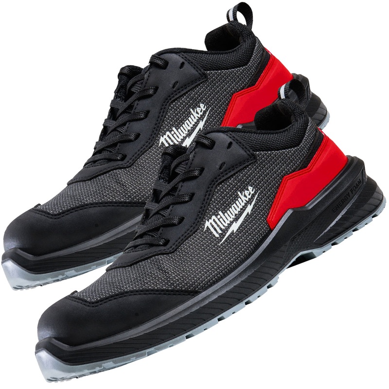 Milwaukee Flextred S1PS Safety Trainers Black Size 9 – 4932493695