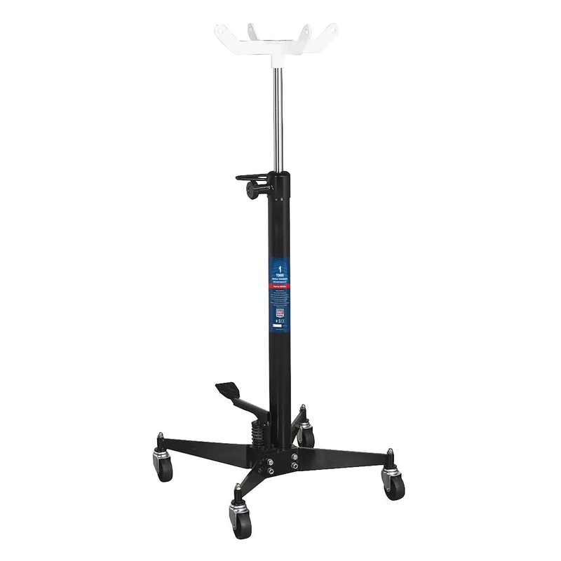 Sealey 1000TRQ Vertical Quick Lift Transmission Jack 1 Tonne