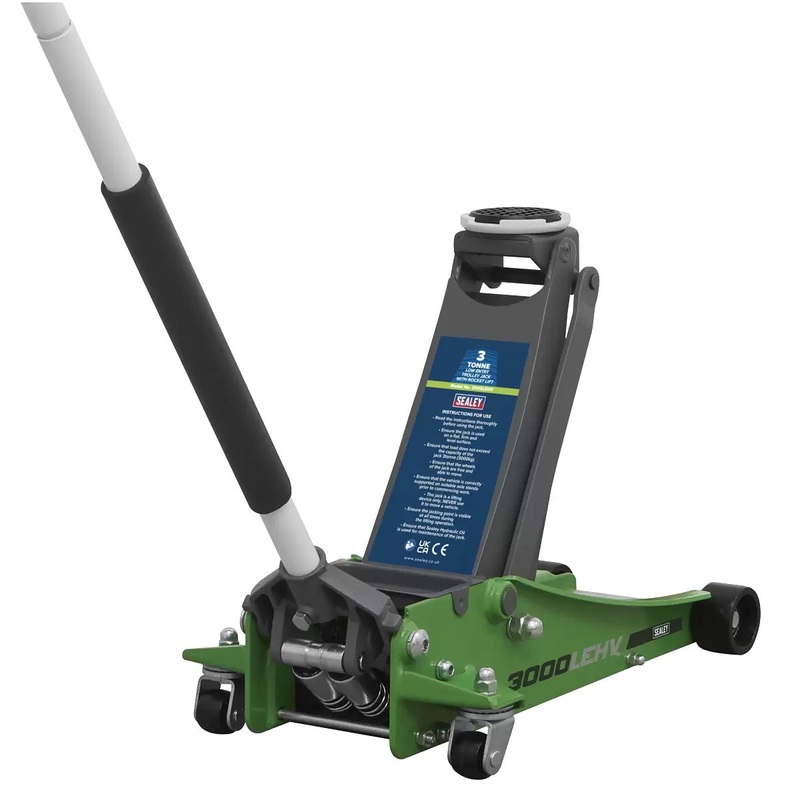 Sealey 3000LEHV Trolley Jack 3tonne