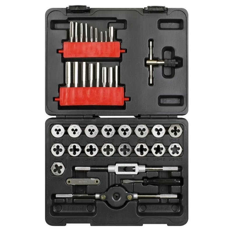 sealey-ak3039hm-tap-hex-die-set-39pc_1 Sealey AK3039HM Tap & Hex Die Set 39pc