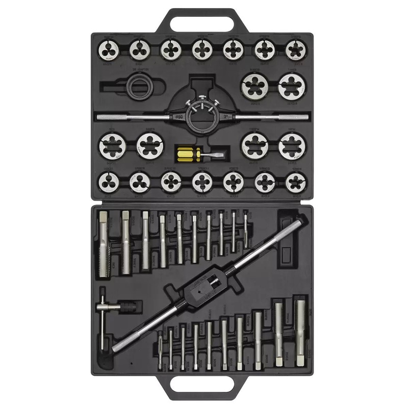sealey-ak303imp-imperial-tap-die-set-split-dies-45pc_1 Sealey AK303IMP Imperial Tap & Die Set Split Dies 45pc