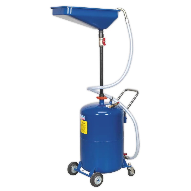sealey-ak451dx-65l-air-discharge-mobile-waste-oil-drainer_1 Sealey AK451DX 65L Air Discharge Mobile Waste Oil Drainer