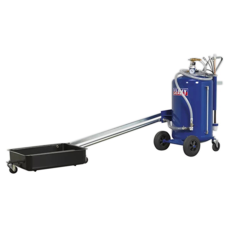 sealey-ak462dx-100l-mobile-oil-drainer-with-probes-cantilever-air-discharge_1 Sealey AK462DX 100L Mobile Oil Drainer with Probes Cantilever Air Discharge