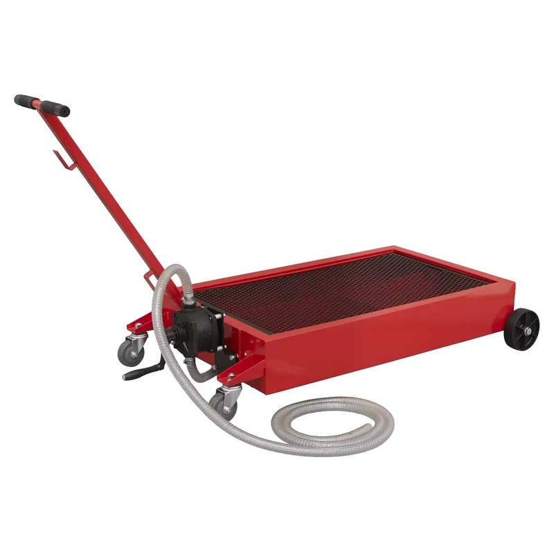 sealey-ak467dxp-64l-low-level-oil-drainer-with-pump_1 Sealey AK467DXP 64L Low Level Oil Drainer with Pump