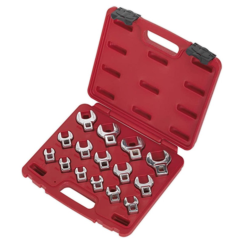 sealey-ak59891-crow-s-foot-open-end-spanner-set-3-8sq-drive-15pc_1 Sealey AK59891 Crow’s Foot Open-End Spanner Set 3/8Sq Drive 15pc