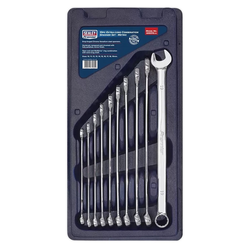 sealey-ak6310-extra-long-combination-spanner-set-10pc_1 Sealey AK6310 Extra-Long Combination Spanner Set 10pc